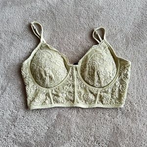 Sage Green Corset